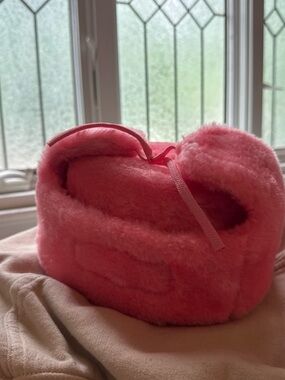 Original Ushanka Pink Faux Fur Hat by LilPeep